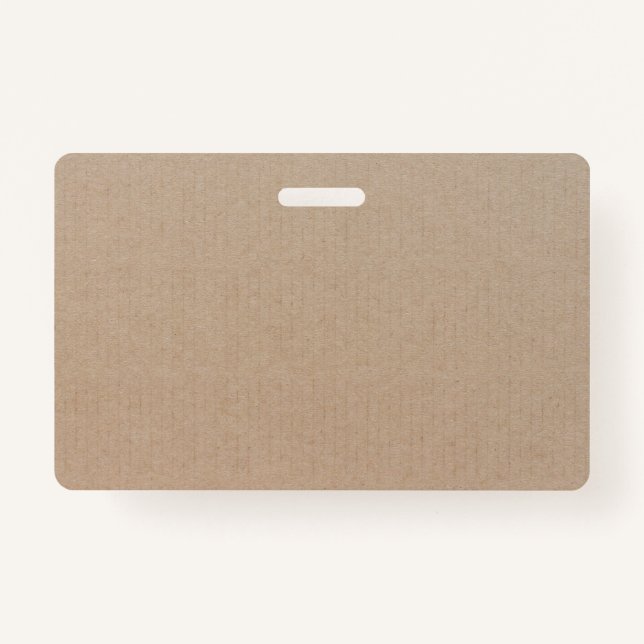 Maßgeschneiderte Vorlage für Papierblöcke in rusti Ausweis (Vorderseite)