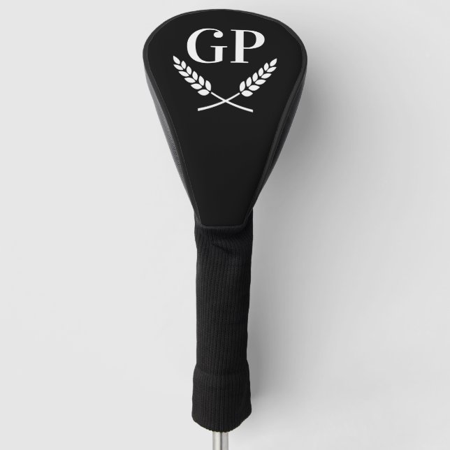 Maßgeschneiderte Wappen Logo-Logo-Treiber-Abdeckun Golf Headcover (Vorderseite)