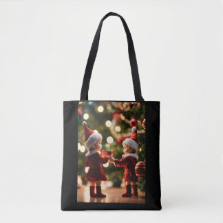 Maßgeschneiderte Weihnachts-Foto-Designtasche Tasche