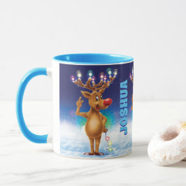 Maßgeschneiderte Weihnachts-Tasse, Rudolph und Lic Tasse
