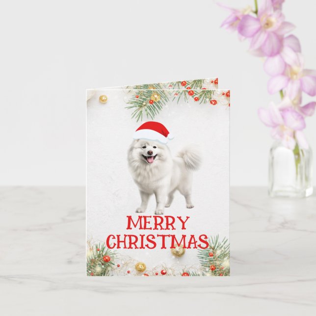 Maßgeschneiderte Weihnachtsgrüßkarte Karte (Orchidee)