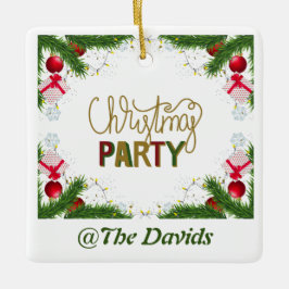 Maßgeschneiderte Weihnachtsschmuck für Weihnachtsf