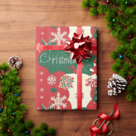 Maßgeschneiderte Weihnachtsverpackung Geschenkpapier