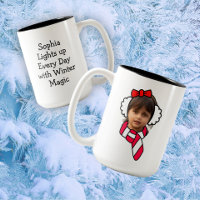 Maßgeschneiderte Winter Ear Muff Foto Stand Tasse