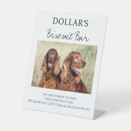 Maßgeschneiderte wir für Begleiter Hochzeitskeks B Sockelschild