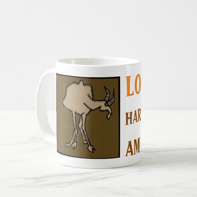 Maßgeschneiderte Zodiac-Zeichenpersonalität Kapric Kaffeetasse (Vorderseite Links)