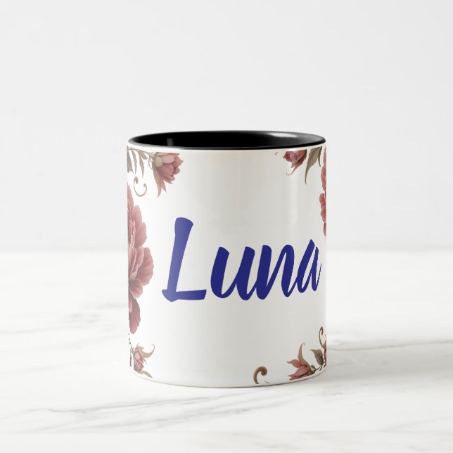 Maßgeschneiderte zweifarbige Tasse (Mittel)