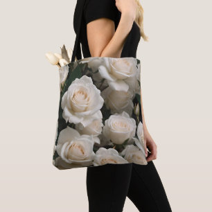 Maßgeschneiderter 2-seitig Personalisierter Blume- Tasche