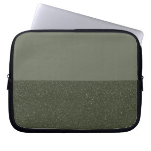 Maßgeschneiderter 2-Tone-Moos-grüner Laptop-Sieb Laptopschutzhülle