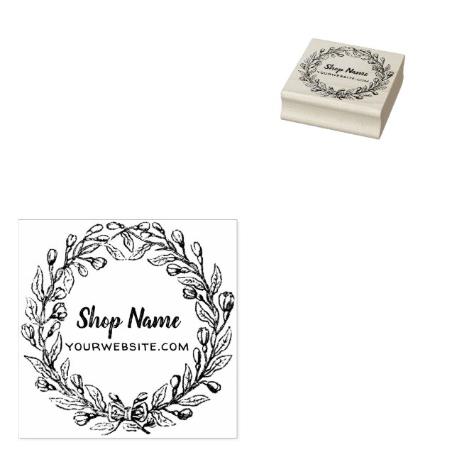 Maßgeschneiderter antiker Blumenstrauß für kleine  Gummistempel (Stempel)