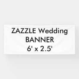 Maßgeschneiderter Banner 6' x 2,5'