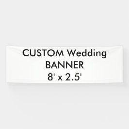 Maßgeschneiderter Banner 8' x 2,5'