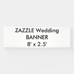 Maßgeschneiderter Banner 8' x 2,5'