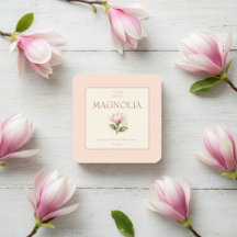 Maßgeschneiderter Business-Sticker für Magnolia Ha