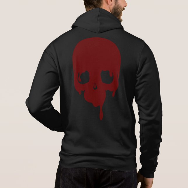 Maßgeschneiderter Drilling Hoodie (Rückseite)