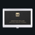 Maßgeschneiderter Fall von Metallkarten Visitenkarten Dose<br><div class="desc">Steigern Sie Ihre berufliche Präsentation mit diesem individuell anpassbaren Metal Business Card Case, der für Finanzplaner, Vermögensverwalter, Finanzberater und Geschäftsleute konzipiert ist. Dieser mit hochwertiger Vollmetallkonstruktion gefertigte Gehäuse zeichnet sich durch Beständigkeit und Stil aus. Das erste Logologo aus gebürstetem Metall schmückt das Oberteil, harmoniert mit Ihrem Namen und Titel oder...</div>