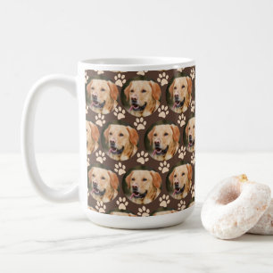 Maßgeschneiderter Foto-Musterhund Kaffeetasse