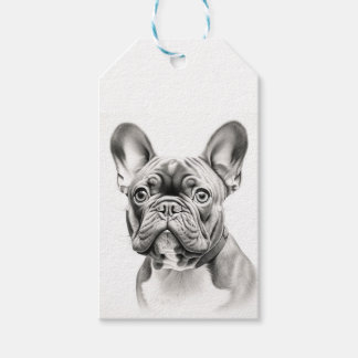 Maßgeschneiderter französischer Bulldog "Frenchie" Geschenkanhänger