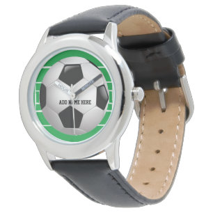 Maßgeschneiderter Fußballball Armbanduhr