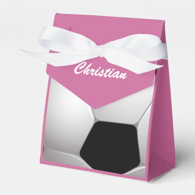 Maßgeschneiderter Fußballball Geschenkschachtel (Vorderseite)