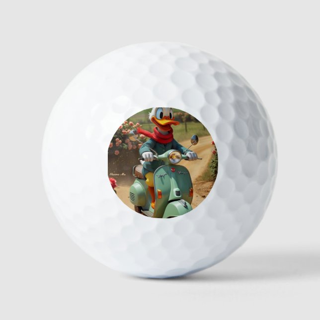 Maßgeschneiderter Golf-Ball Golfball (Vorderseite)