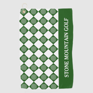 Maßgeschneiderter Golfplatz / Liga Golf Handtuch