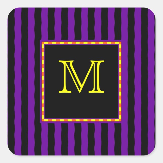 Maßgeschneiderter Goth Strip Sticker (Vorderseite)