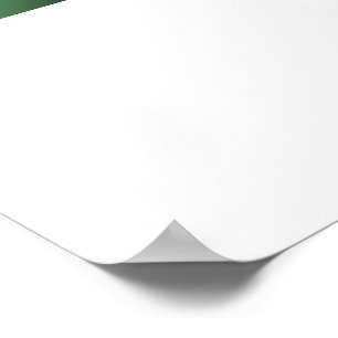 Maßgeschneiderter grüner metallischer keltischer K Poster