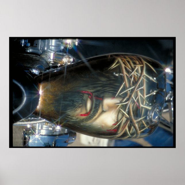 Maßgeschneiderter Kraftstofftank - Süddakota Poster (Vorne)