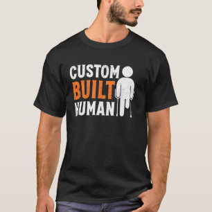 Maßgeschneiderter menschlicher Amputierter T-Shirt