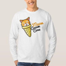Maßgeschneiderter Meow Cream Cone
