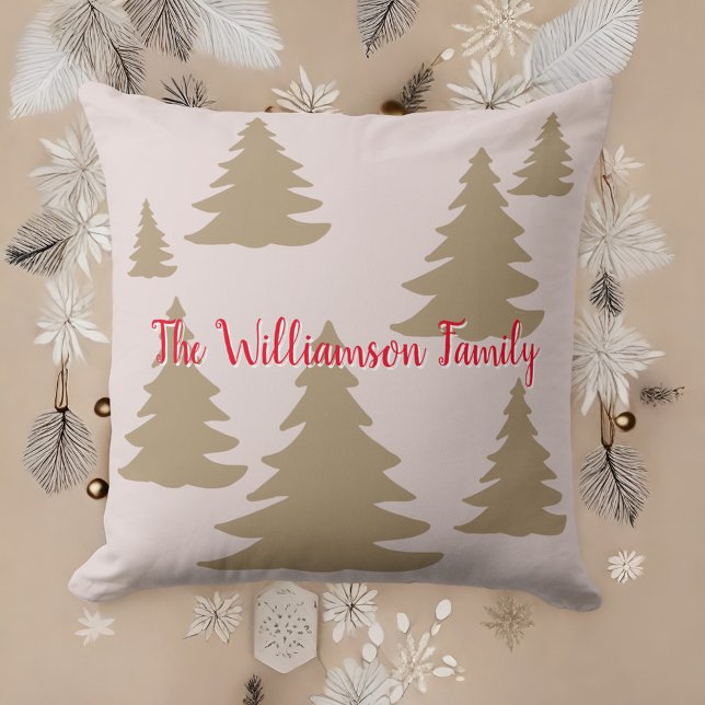 Maßgeschneiderter, moderner Goldbaum Kissen (Von Creator hochgeladen)