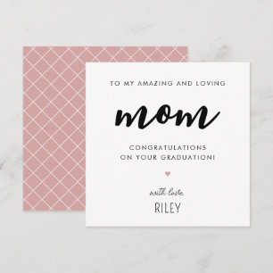 Maßgeschneiderter moderner und Niedlicher Mama Abs Karte