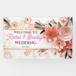 Maßgeschneiderter neutraler Blumenzahn Banner
