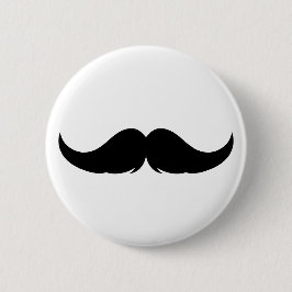 Maßgeschneiderter Petite Handlebar Mustache Button