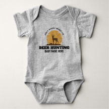 Maßgeschneiderter Rehjagd Jersey Bodysuit für Baby