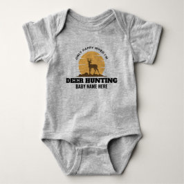 Maßgeschneiderter Rehjagd Jersey Bodysuit für Baby Baby Strampler