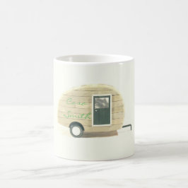 Maßgeschneiderter Retro-Teardrop-Camper Kaffeetasse