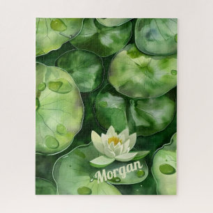 Maßgeschneiderter ruhiger Wasserfarbteich   Lotus 