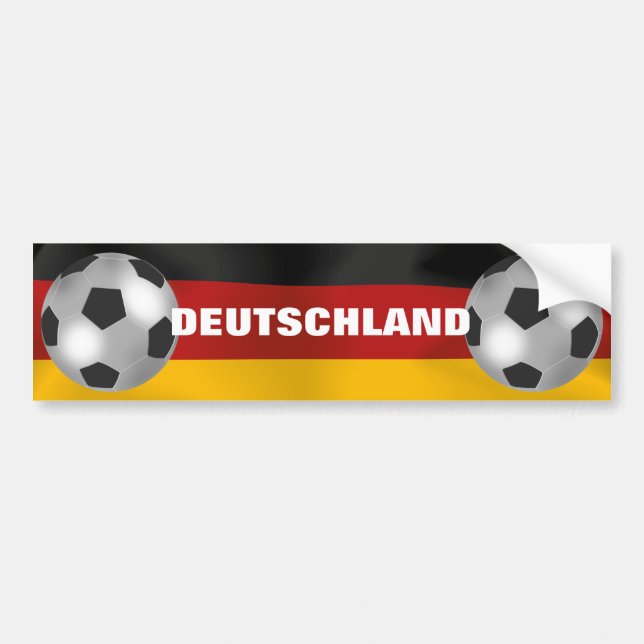 Maßgeschneiderter Silver Soccer Ball Autoaufkleber (Vorne)