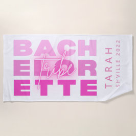 Maßgeschneiderter Standort für Bachelorette-Stamm  Strandtuch