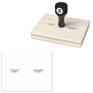 Maßgeschneiderter Text der Briefmarke Holz-Handgel Gummistempel