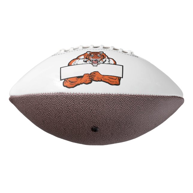 Maßgeschneiderter Tiger Sportlogo Football (Gedreht 270)