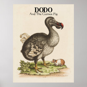 Maßgeschneiderter Titel und Untertitel Dodo und Gu Poster