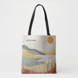 Maßgeschneiderter Totbeutel mit gediegenem Landsch Tasche