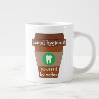Maßgeschneiderter Zahnhygienist mit Kaffee Jumbo-Tasse