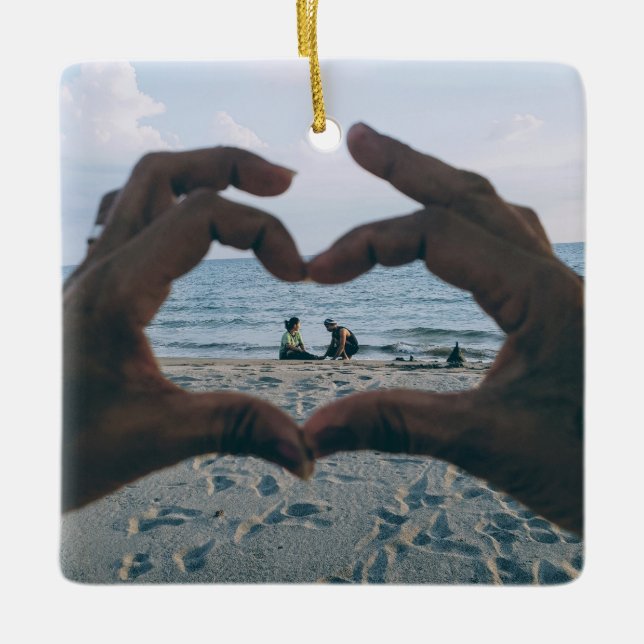 Maßgeschneidertes 2-seitiges elegantes Scrolls 2-F Keramikornament (Vorderseite)