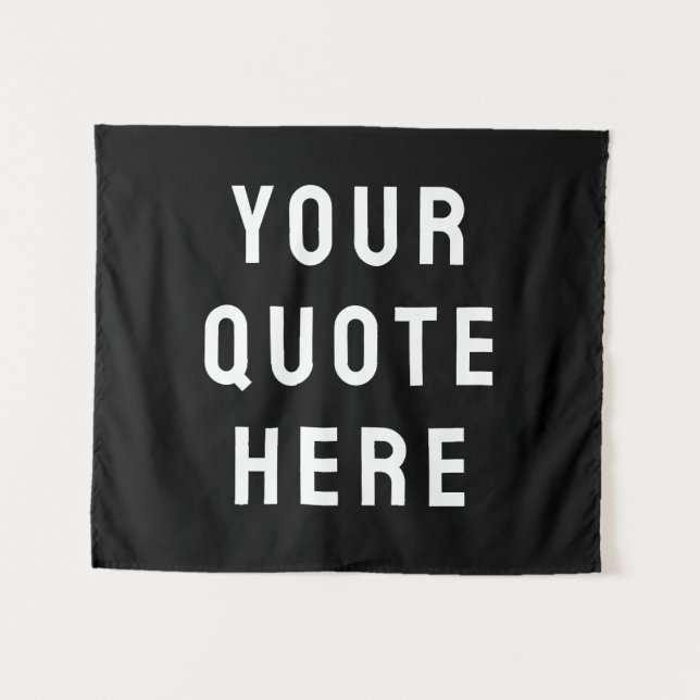 Maßgeschneidertes Angebotsbanner Personalisiert Ih Wandteppich (Vorderseite (Horizontal))