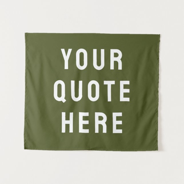 Maßgeschneidertes Angebotsbanner Personalisiert Ih Wandteppich (Vorderseite (Horizontal))