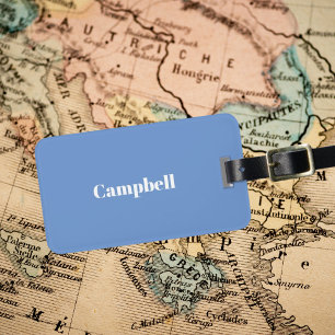 Maßgeschneidertes blaues Unternehmen Scharfkoffer Gepäckanhänger